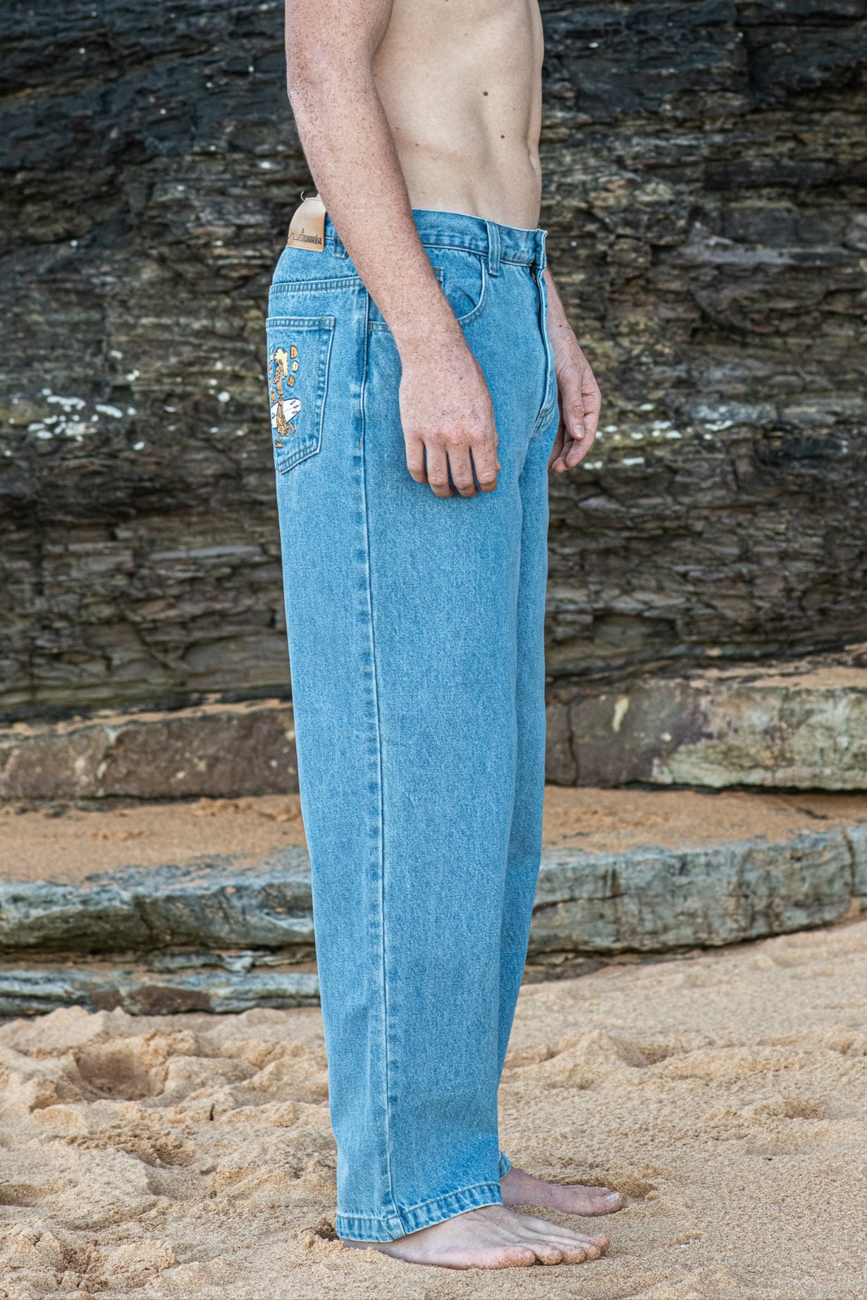 True Blue Jeans // Mid-Blue