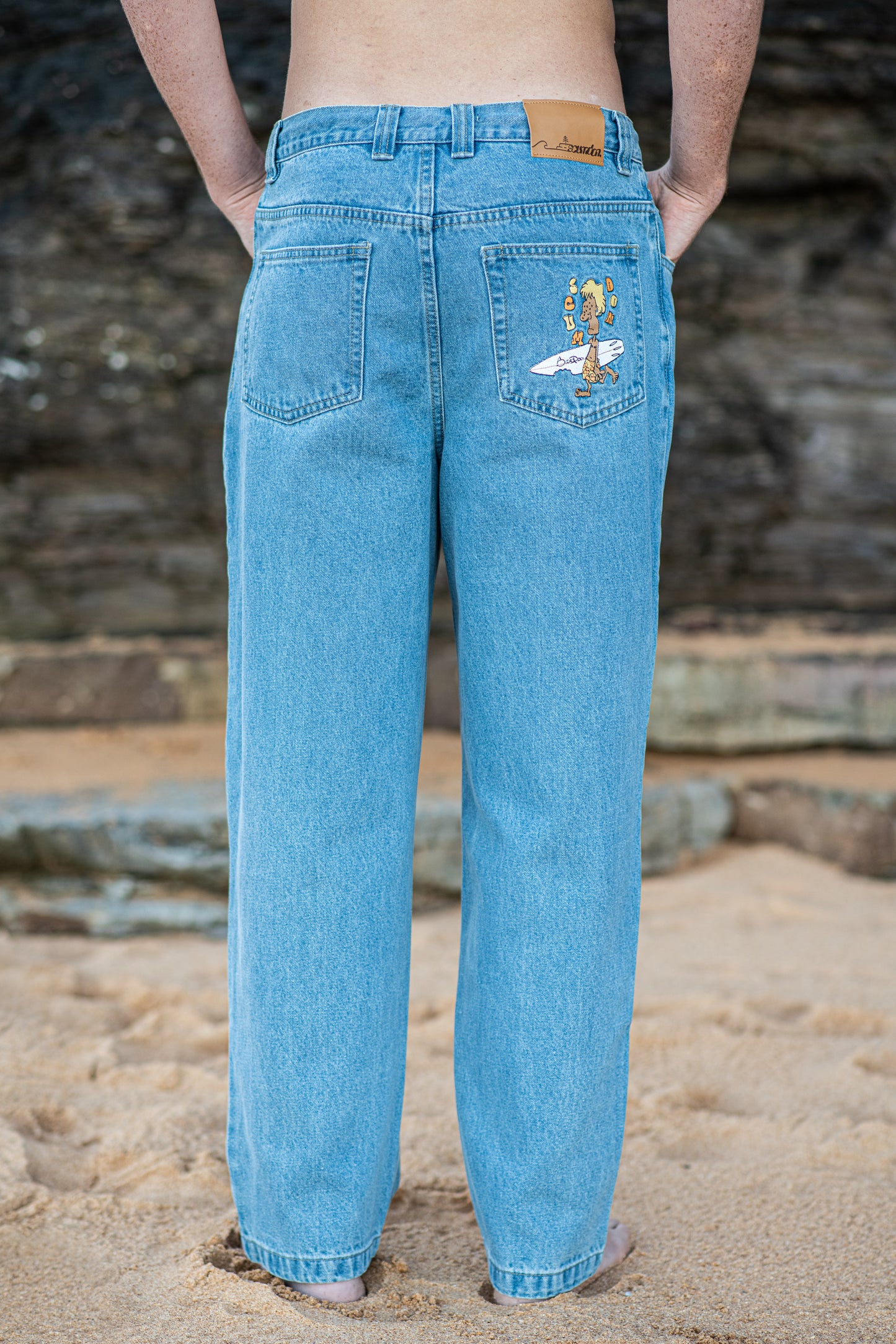 True Blue Jeans // Mid-Blue