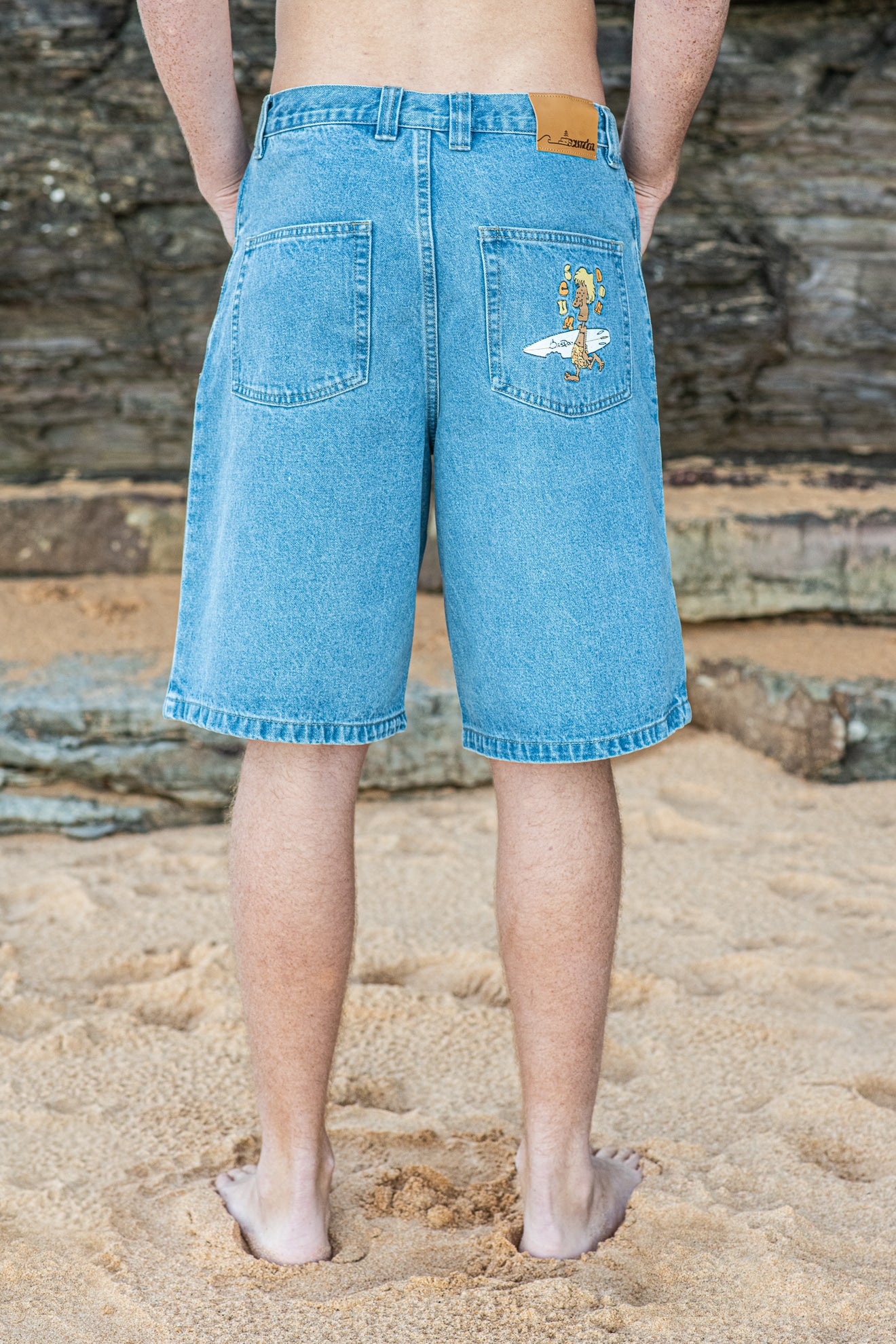 True Blue Jorts // Mid Blue