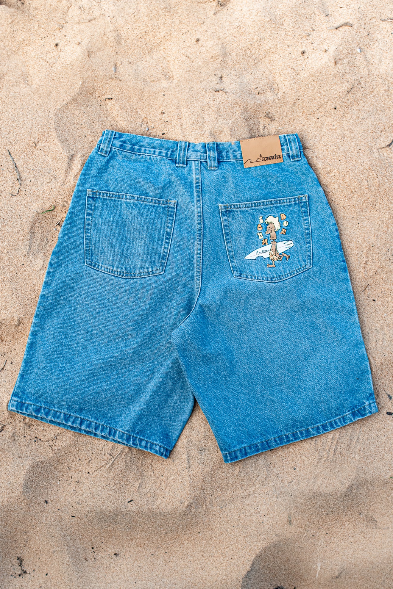 True Blue Jorts // Mid Blue