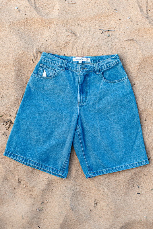 True Blue Jorts // Mid Blue