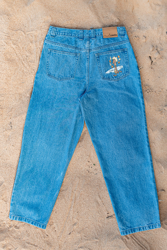 True Blue Jeans // Mid-Blue